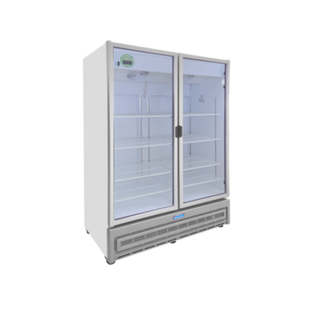 Refrierador Industrial Vertical de 2 Puertas Frontal RB8002P